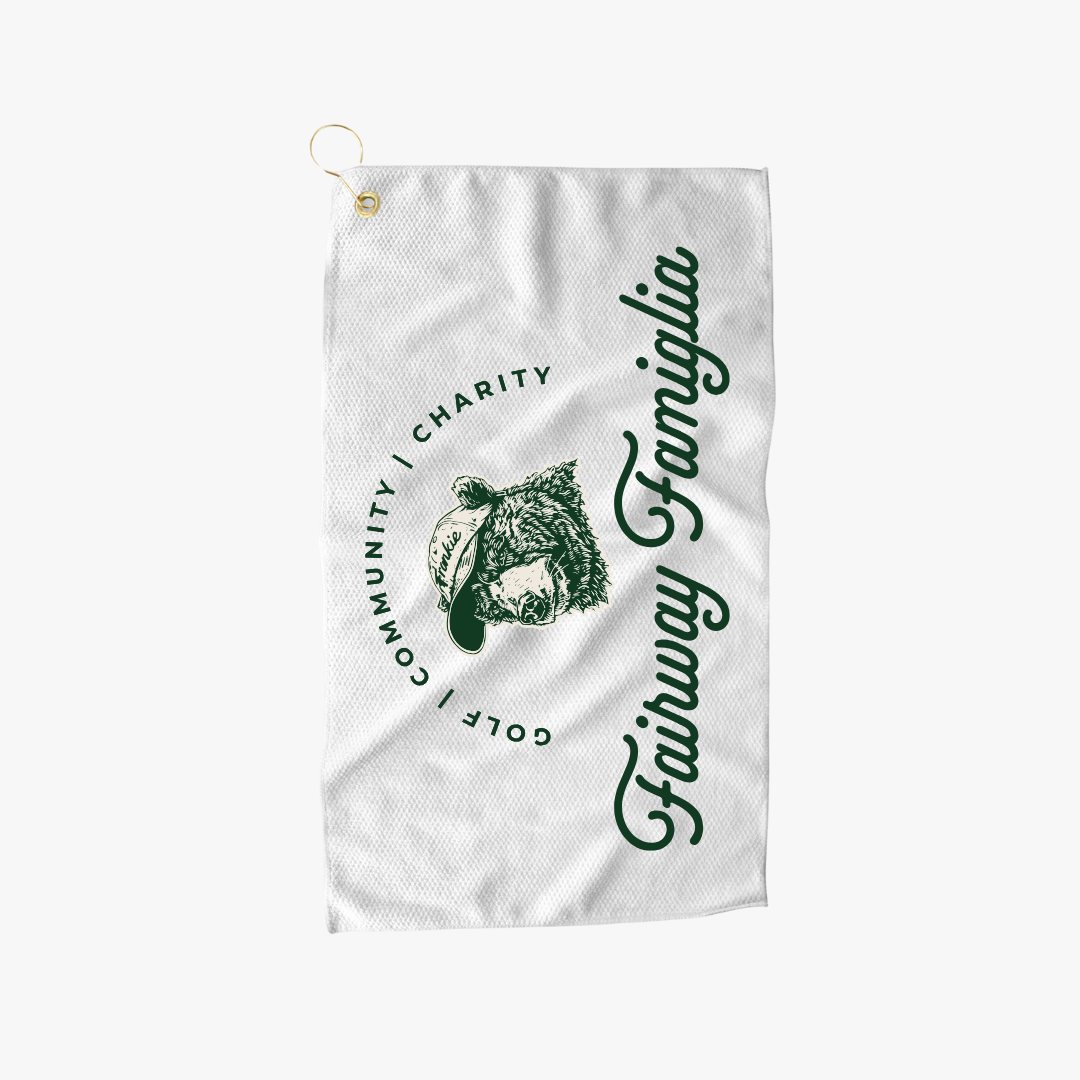 Fairway Famiglia Golf Towel